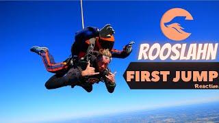 First Time Skydiving Reaction( Raw Experiment) Rooslahn Edition