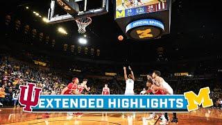 Indiana at Michigan | Extended Highlights | Big Ten Men's Basketball | Dec. 5, 2023