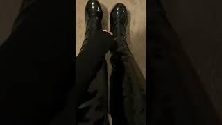 Thigh boots with pantyhose (asmr)