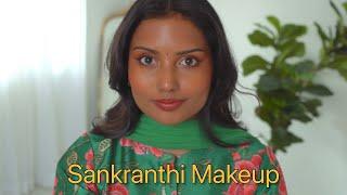 Step by Step Sankranthi makeup tutorial in Telugu