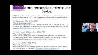 BSc (Hons) International Business, Finance and Economics induction video