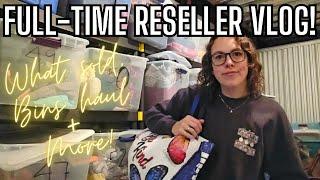 RESELLER VLOG: What Sold, Bins Haul, Not Feeling Very Motivated