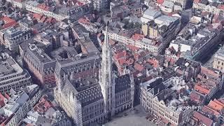 Bird's Eye View of Belgium | Grand Palace, Belfry of Bruges, Gravensteen, Het Belfort Van Gent