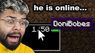 I Found Doni Bobes Secret Minecraft World...