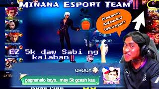 Choox, Nanghamon Ulit Kasama ang Minana Team‼️5K pesos Sa Makakatalo Sakanila !