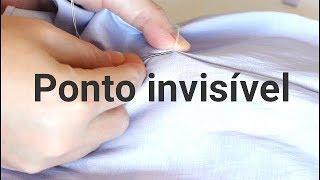 Costura invisível: aprenda a fazer um ponto invisível perfeito.