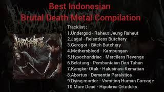 TOTAL UNDERGROUND #2 (BEST INDONESIAN BRUTAL DEATH METAL COMPILATION) - MUSIK KERAS INDONESIA