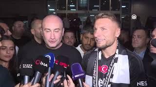 Beşiktaş'ın Transfer Görüşmelerine Başladığı Ciro Immobile, İstanbul'a Geldi! #beşiktaş