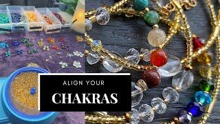 DIY Chakra Waist Beads | Gemstone Chakra Waistbeads