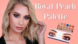 Kylie Cosmetics Royal Peach Palette Tutorial | Nicol Concilio