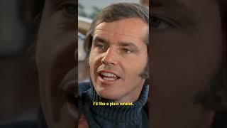 i'd like a plain omelet | Jack Nicholson #movie #shorts #quotes #jacknicholson