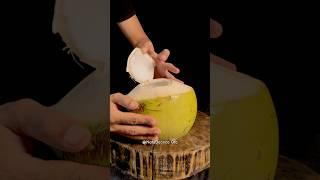 VERRY HARD‼️BIGGEST OLD COCONUT CUTTING  #cuttingskills #satisfying #coconut #asmr #shortvideo