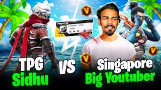 TPG SIDHU   VS   V BADGE YOUTUBER  BEST OF 3 IN LIVE  CRAZY REACTIONS  - TPG SIDHU