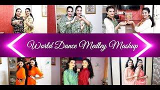 World Dance Medley | Happy New Year | Dance video by Aditi Menon and Anjali Nair