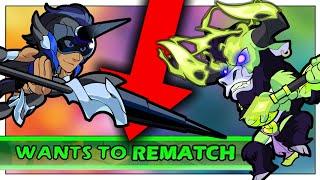 When they demand a REMATCH  • Brawlhalla 1v1 Gameplay