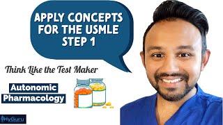 USMLE Step 1 Autonomic Pharmacology | Active Recall Review