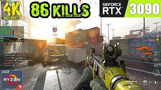 86 Kills in COD MW Multiplayer + RTX 3090 Gameplay 2021. 4K Ultra Graphics 2160p + RT ON + DLSS ON