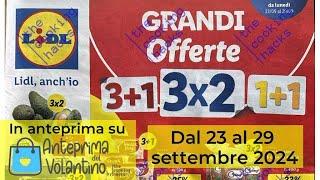 Volantino Lidl dal 23 al 29 settembre 2024 in #anteprima (con #Parkside)