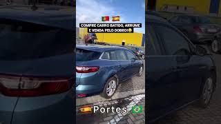 Sabia que dá pra ganhar MUITO DINHEIRO comprando e vendendo carro batido em Portugal ou Espanha?