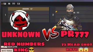 UNKNOWN VS PR777#pr777 #gaming #freefiretelugu #freefire #777