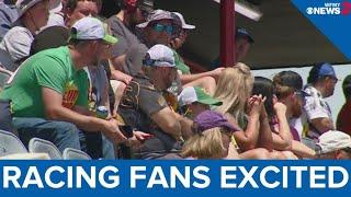 Racing fans are excited for race day at North Wilkesboro Speedway