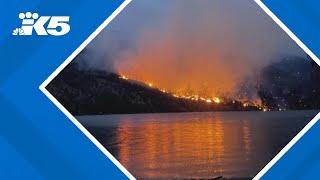 Pioneer fire near Lake Chelan grows