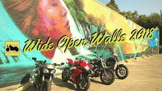 Wide Open Walls 2018 | A group ride with MotoKari and Sir Flesh Wound