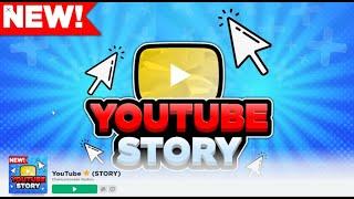 MY YOUTUBE STORY I ROBLOX