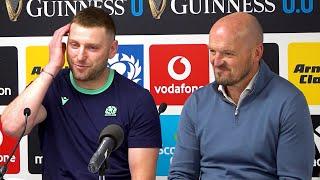 'I think I had MY BOOTS ON THE FEET TODAY!' | Gregor Townsend, Finn Russell | Scotland 35-29 Wales