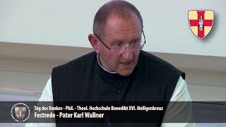 "Ich bin nicht der Gescheiteste" - Pater Karl Wallner