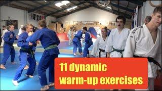 JUDO 11 Dynamic WARM UP  exercises by Jason Koster