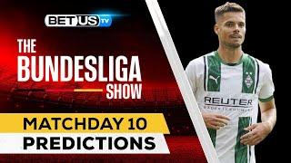 Bundesliga Picks Matchday 10 | Bundesliga Odds, Soccer Predictions & Free Tips