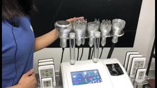 Cavitation Machine - How to Use 9 in1 Lipo Laser Body Sculpting Machine