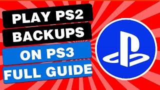 Play PS2 Games On PS3 Jailbreak CFW Over USB FTP Or Disc