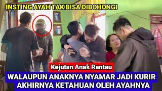 Momen Haru Bahagia Saat Anak Rantau Pulang Kampung Kasih Kejutan Orang Tua Nyamar Jadi Kurir