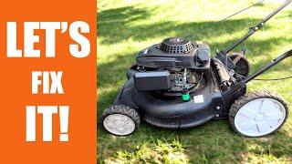 Customer's Lawnmower Runs Poorly - Step By Step Repair With Donyboy73!