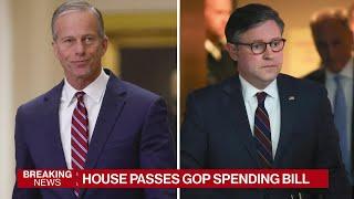 House Passes GOP Spending Bill, Senate Braces for Vote