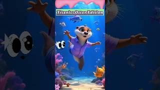 I’ll NEVER Let Go… Or Will I? | Otter Parody — PT 1 #shorts #funny #animals #relationship