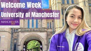 Welcome week of UNI of MANCHESTER + Life of a summer intern at UoM