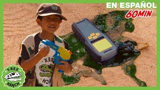 El detector de dinosaurios | Videos de dinosaurios y juguetes para niños