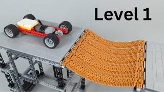 Making a LEGO Car Cross Broken Bridges...