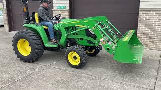 JD 3032E with 300E Loader