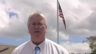 Patrick O'Keeffe speaks about eliminating school property taxes