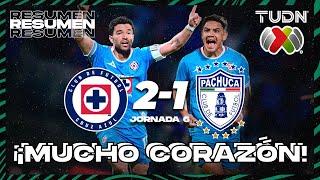 Resumen y goles | Cruz Azul 2-1 Pachuca | Liga Mx - CL2025 J6 | TUDN