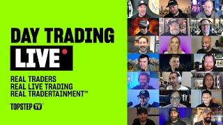 TopstepTV Live Futures Day Trading: Accidentally In Profit (11/22/24)