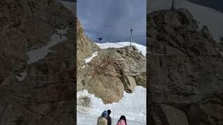 Watch Me Zip-Line Over a Glacier at Jungfraujoch Switzerland The Top of Europe #travel #travelvlog