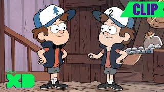 Gravity Falls | Dipper Doubles!  | @disneyxd