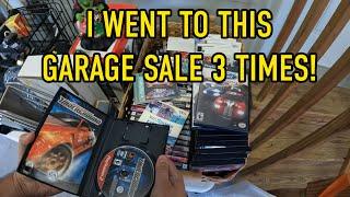 I KEPT GOING BACK TO THIS AMAZING GARAGE SALE! I SHOULD HAVE BOUGHT EVERYTHING!