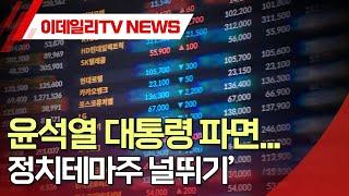 윤석열 대통령 파면…‘정치테마주 널뛰기’ (20250404)
