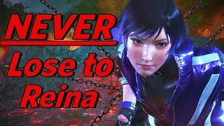 The Beginners Guide to NEVER losing against Reina - Tekken 8 Tutorial